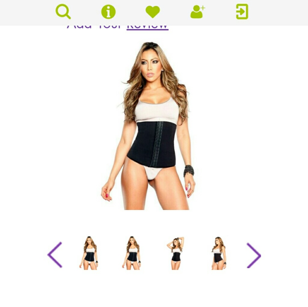 Vanna Belt. Waist trainer / long